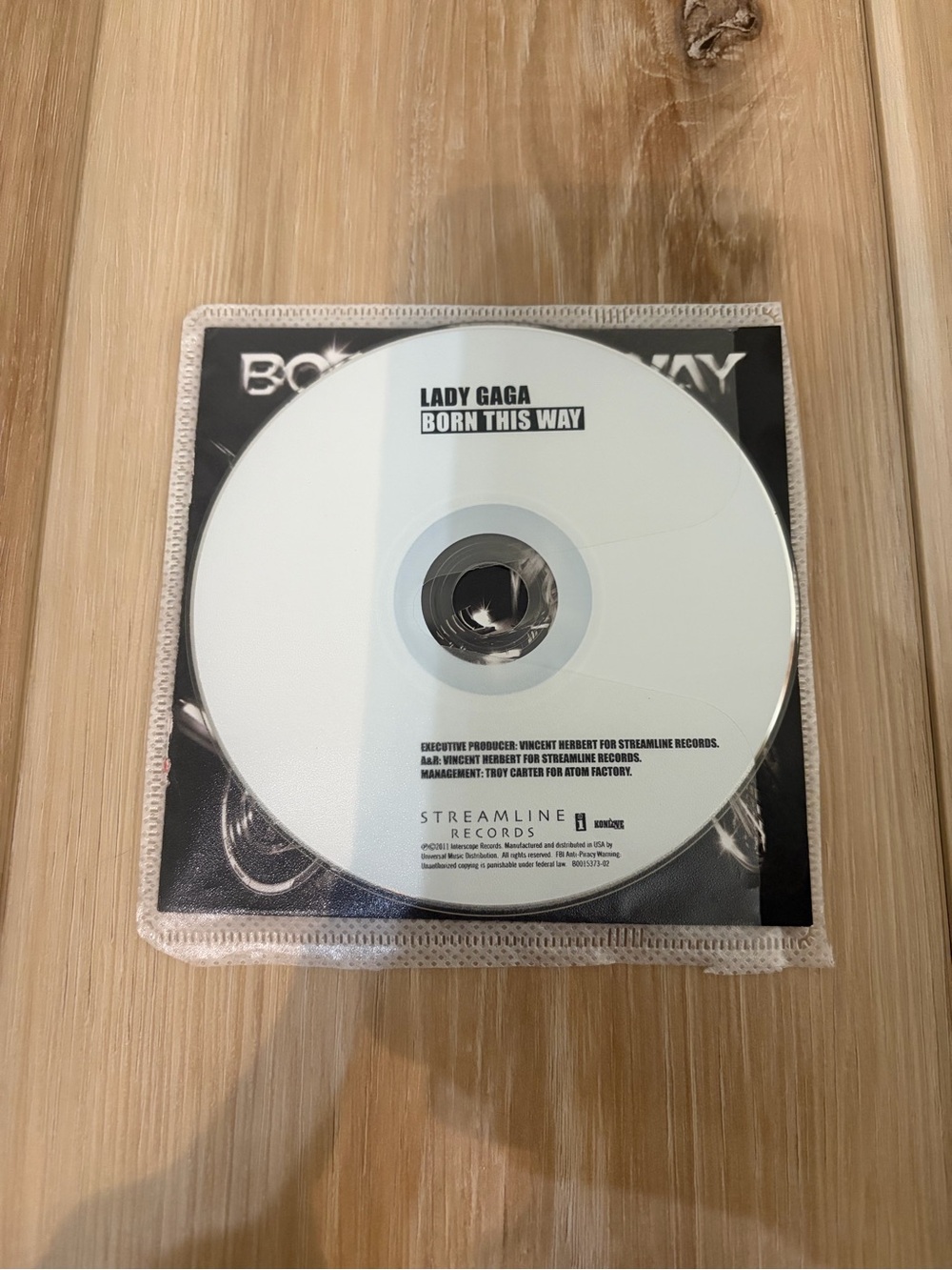 Lady Gaga Born This Way Promo CD - Picture 2 of 3